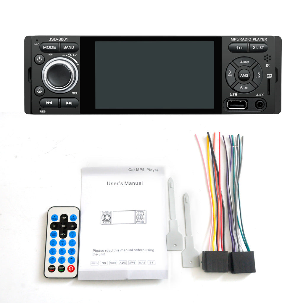 4.1 pouce écran tactile capacitif bluetooth voiture