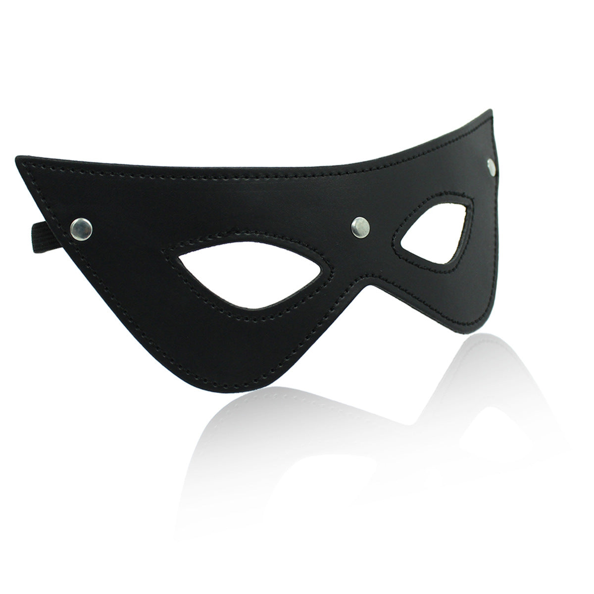 Masque des yeux en cuir de Black Cat