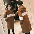 Robe d'allaitement en peluche