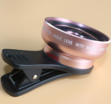 Téléphone Lens kit 0.45x Super Wide Angle & 12.5x Super Macro Lens HD Camera Lentes