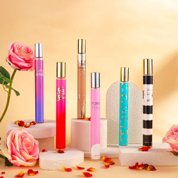 Ensemble de voyages pour femmes de 6pcs Eau De Parfum - Longue durée