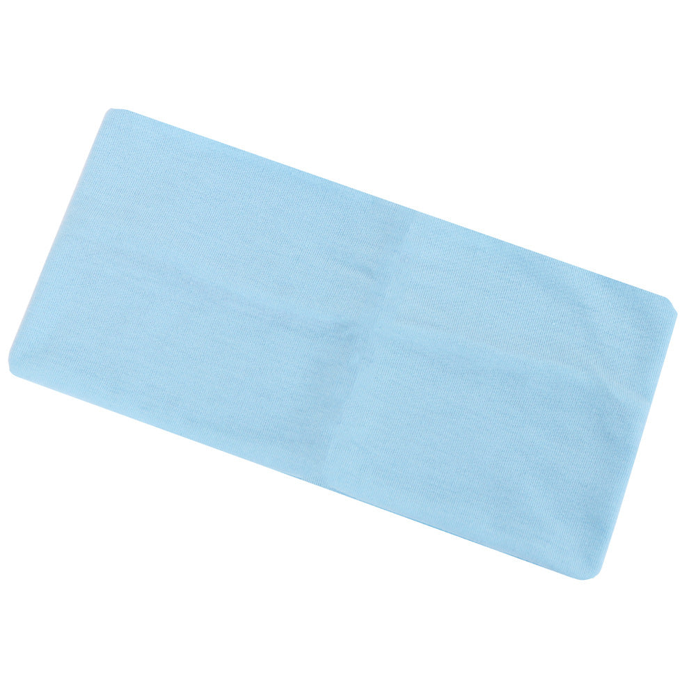 Candy Color Extra Wide Femmes bande de tête Coiffure Yoga Sports Bande élastique