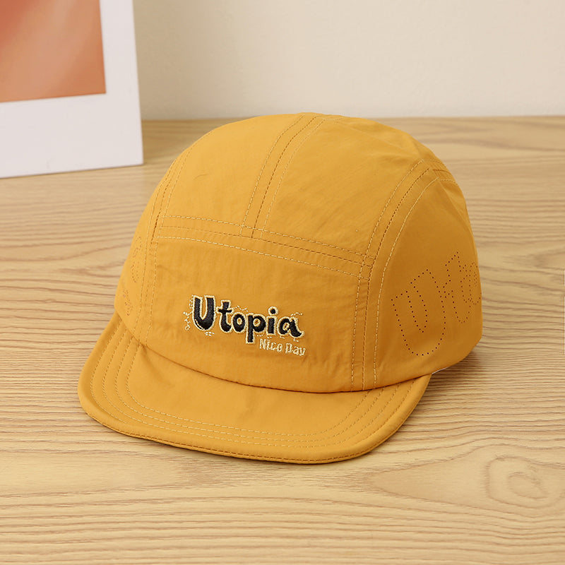 Single-color Children's English Alphabet Brodé Ajustable Imperméable Léger Sim