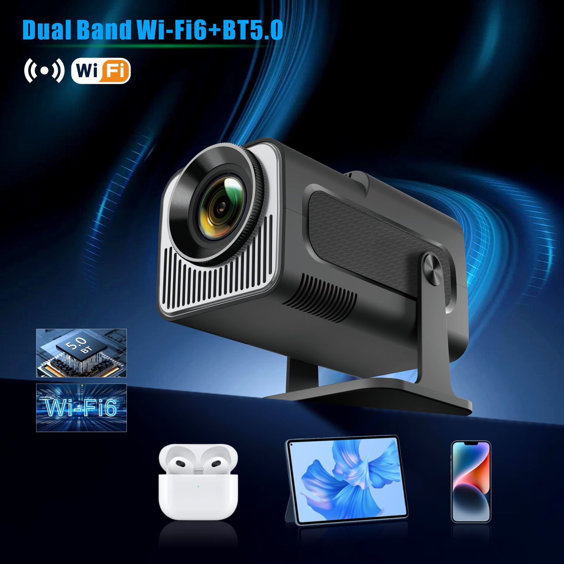 HY320 Mini projecteur 720P système Android
