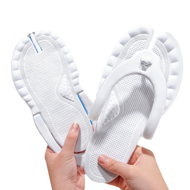 Pantoufles pliables pour personne paresseuse