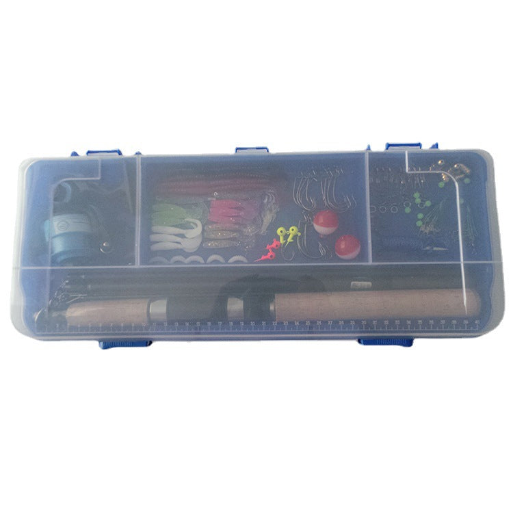 Ensemble portable Lure Rod Fishing Lure Box