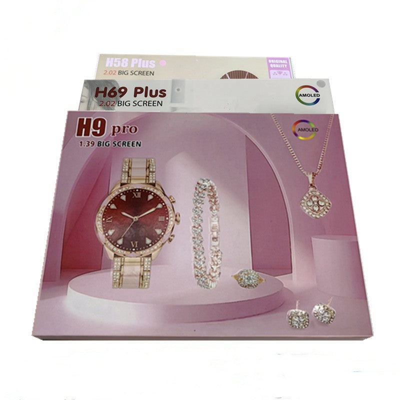 H58H69Plus montre pour femme avec costume diamant