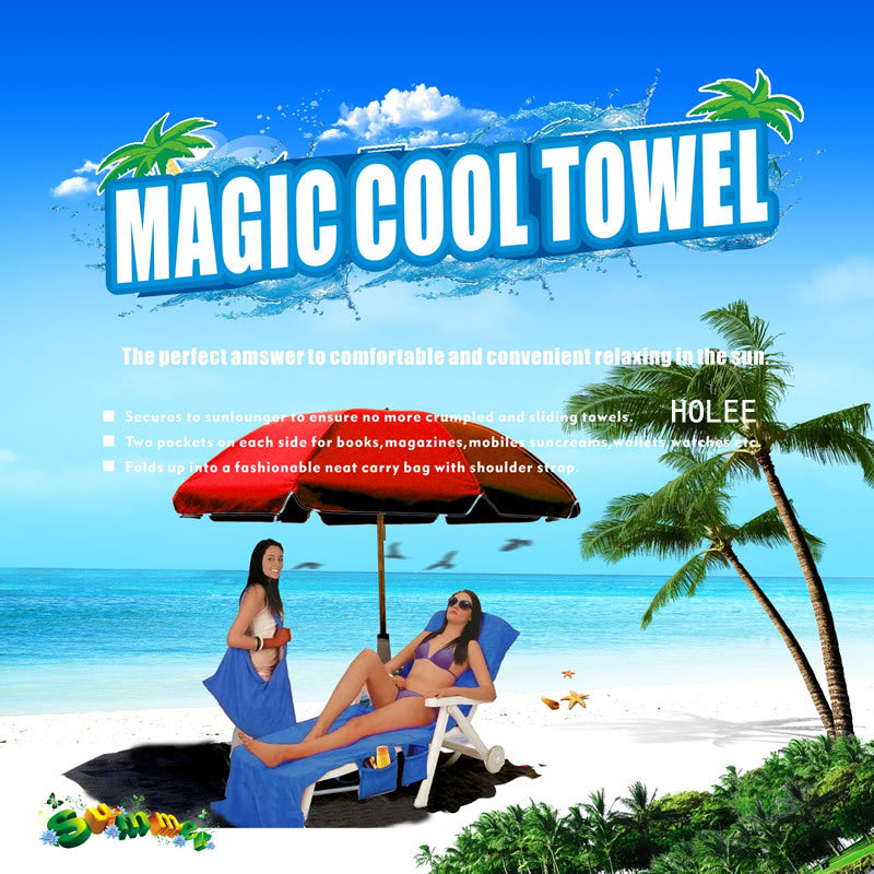 Couverture de chaise de plage