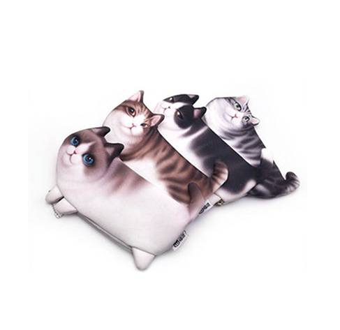 Cute Cat Makeup Case Travel Organizer Cosmetic Bags Neceser Toilette Cosmetic Pencil Case