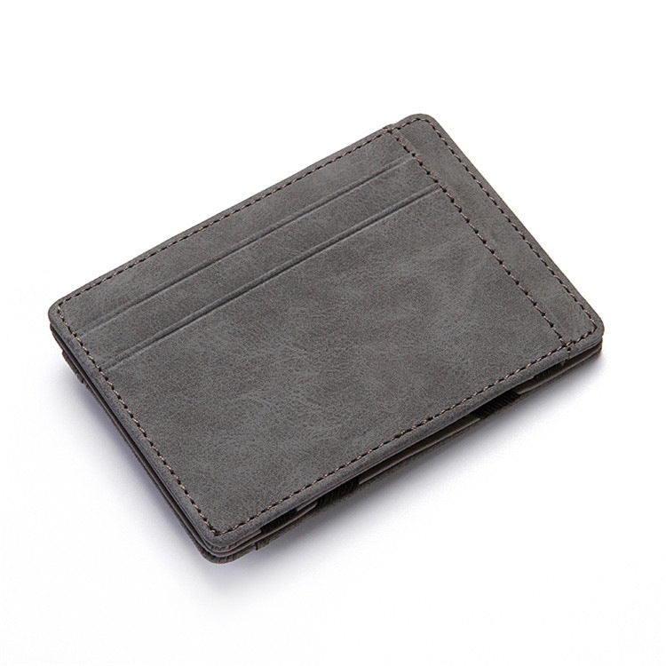 Porte-cartes de Wallet Magic Creative PU pour Homme