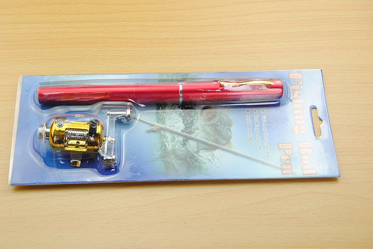 Ensemble d'engins de pêche à la canne à bâton de tambour télescopique