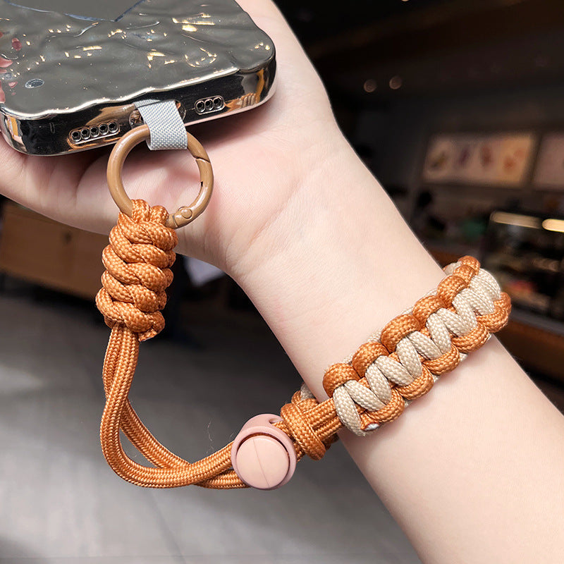Téléphone portable Lanyard Short Wrist réglable
