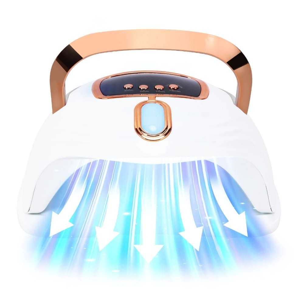 Machine à ongles de gel d'or - Appareil professionnel pour la conception de ongles à la maison