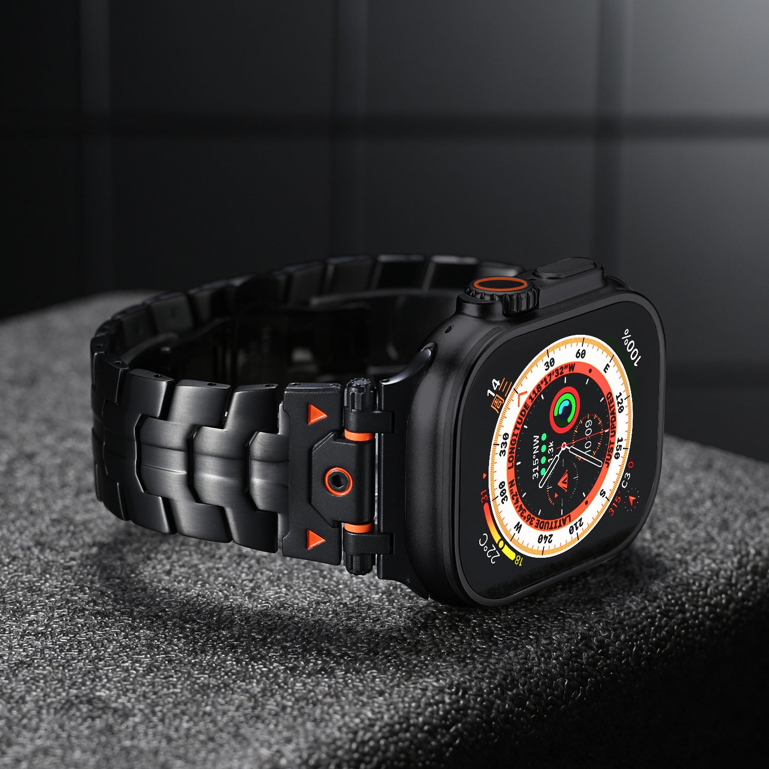 Bracelet en acier inoxydable polyvalent pour montre Ultra