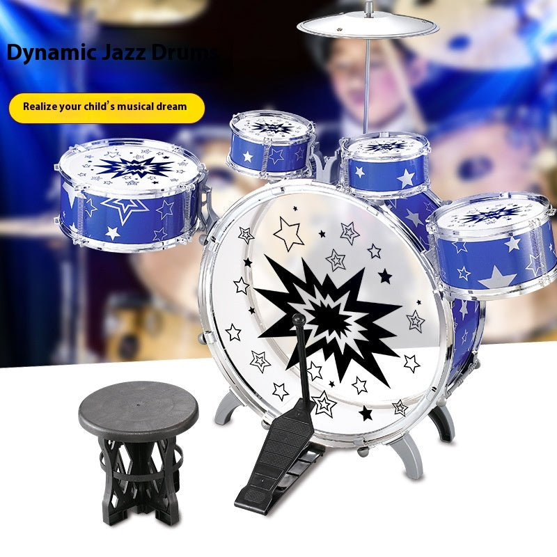 Kit de batterie de jazz pour enfants