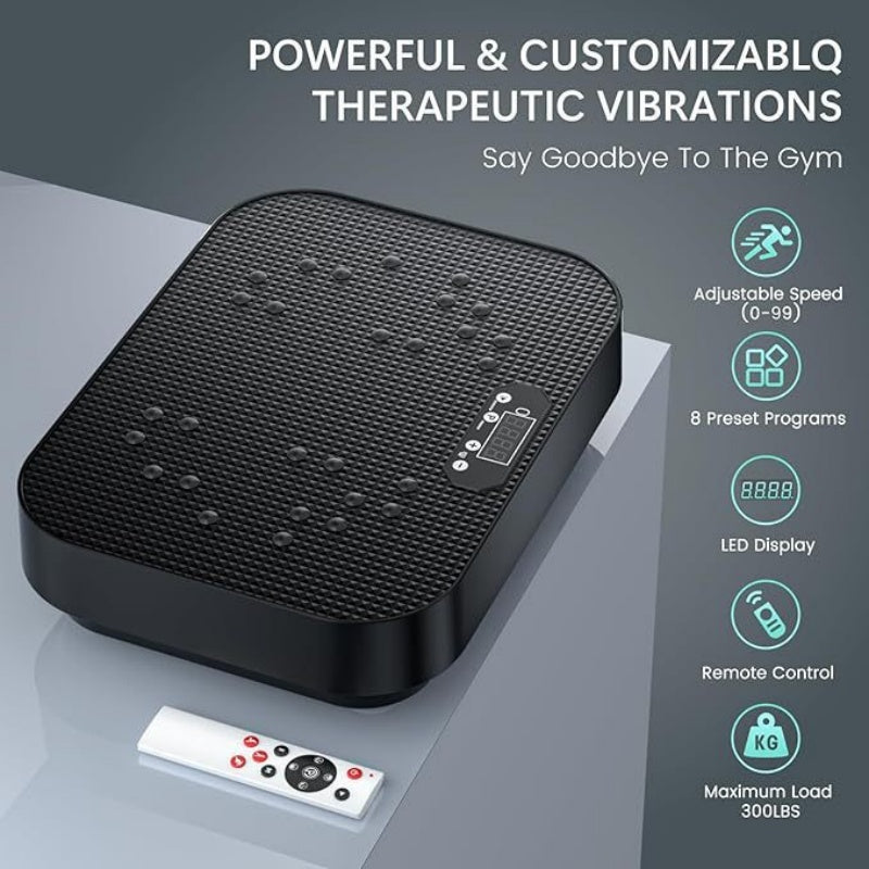 Plaque de vibration de puissance de la machine vibrante plate-forme exercice corps Shaker masseur
