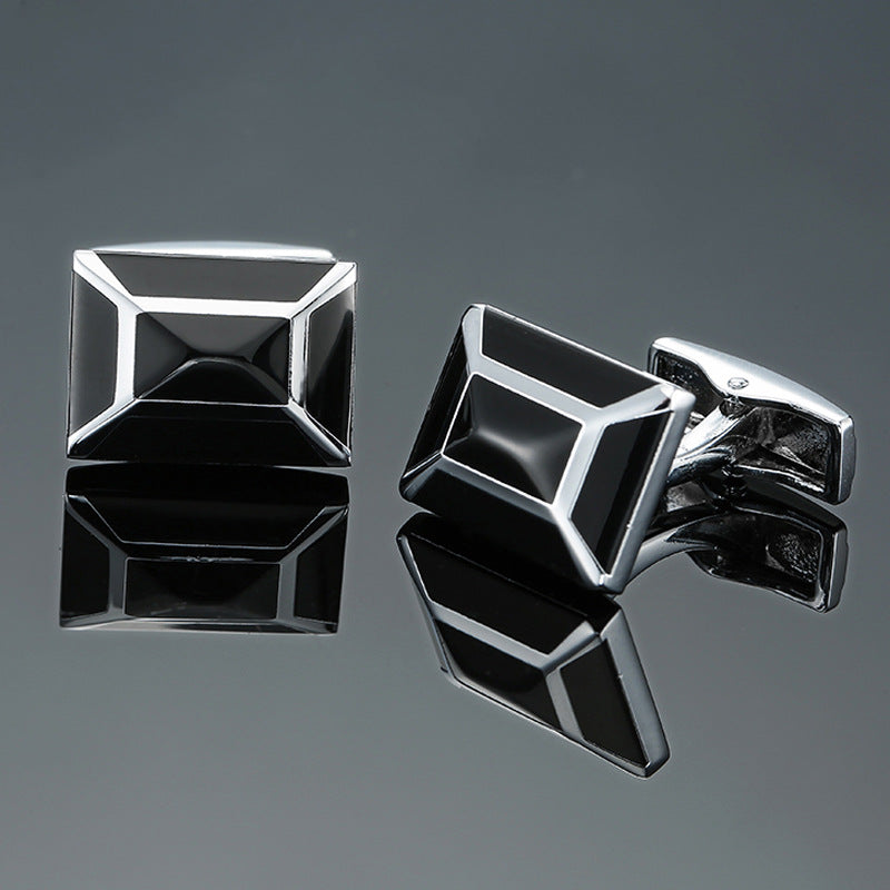 Men's Enamel Craft Vintage Collection Cube Cufflinks