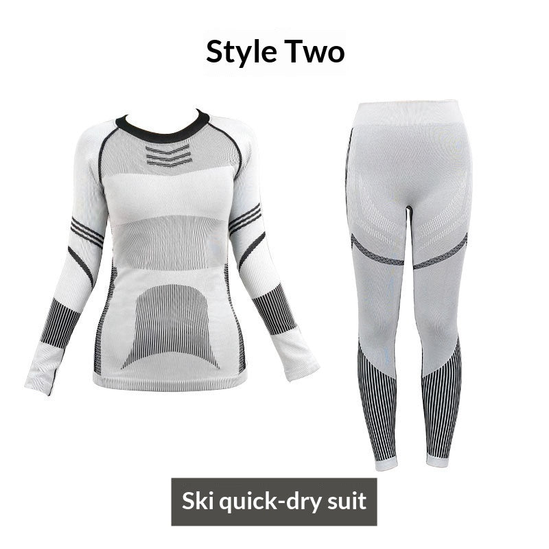 Ski top et pantalons respirants à séchage rapide