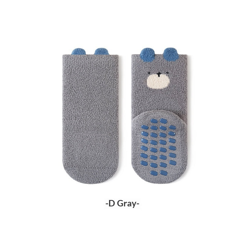 Apprentissage Chaussettes Cartoon Accueil Chaussettes Enfants Lignée de voile