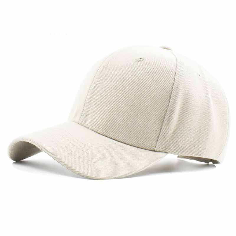 Casquette de baseball décontractée ajustable souple pour hommes et femmes - Simple