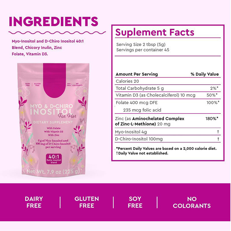 225g Inositol Powder