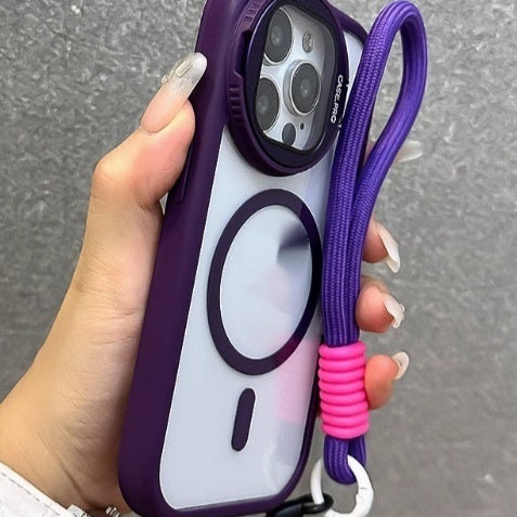 Convient pour 15 cas de téléphone mobile Lens Creative Film Bracket Clamshell Full Cover Portable