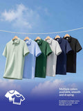 T-shirt de sport homme d'été à manches courtes couleur solide
