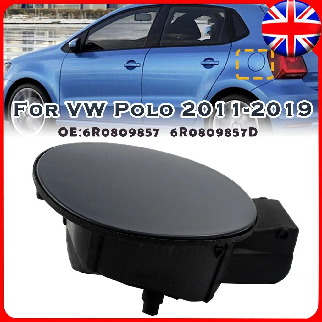 Pour VW Polo 2011-2019 Non préprimé Primed Ready 6R0809857 Couverture de porte de réservoir de carburant