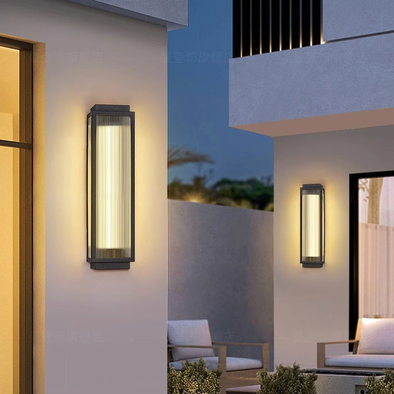 Lampe murale extérieure étanche en acier inoxydable