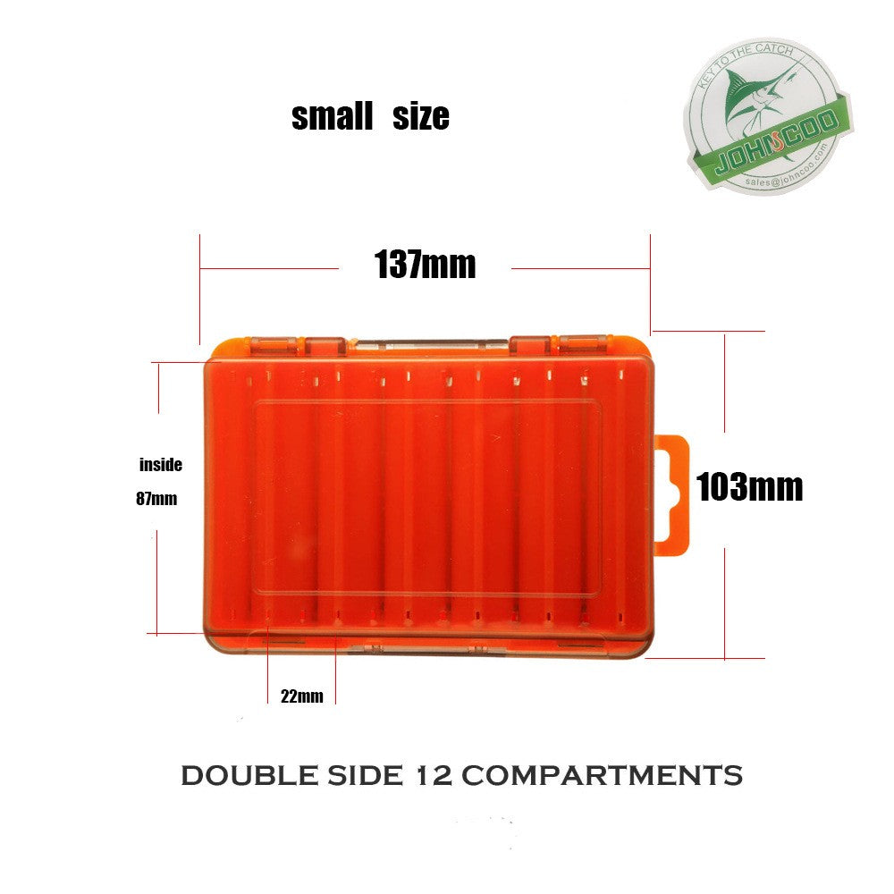 Stockage double face de la boîte de rangement double couche