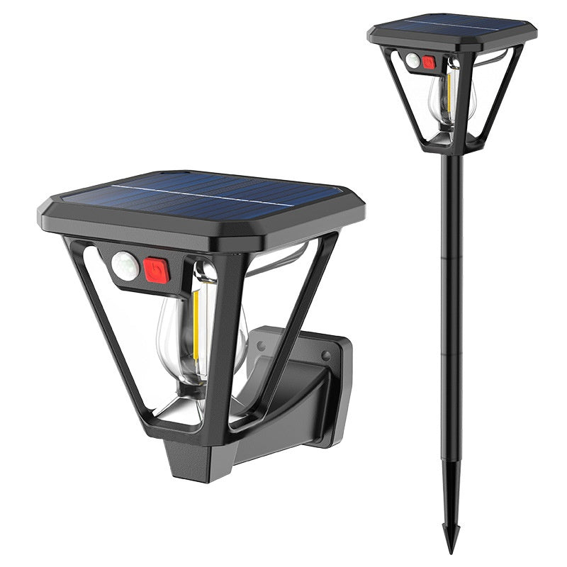 Extérieur Cour Jardin Étagère Induction Maison Lampe solaire murale
