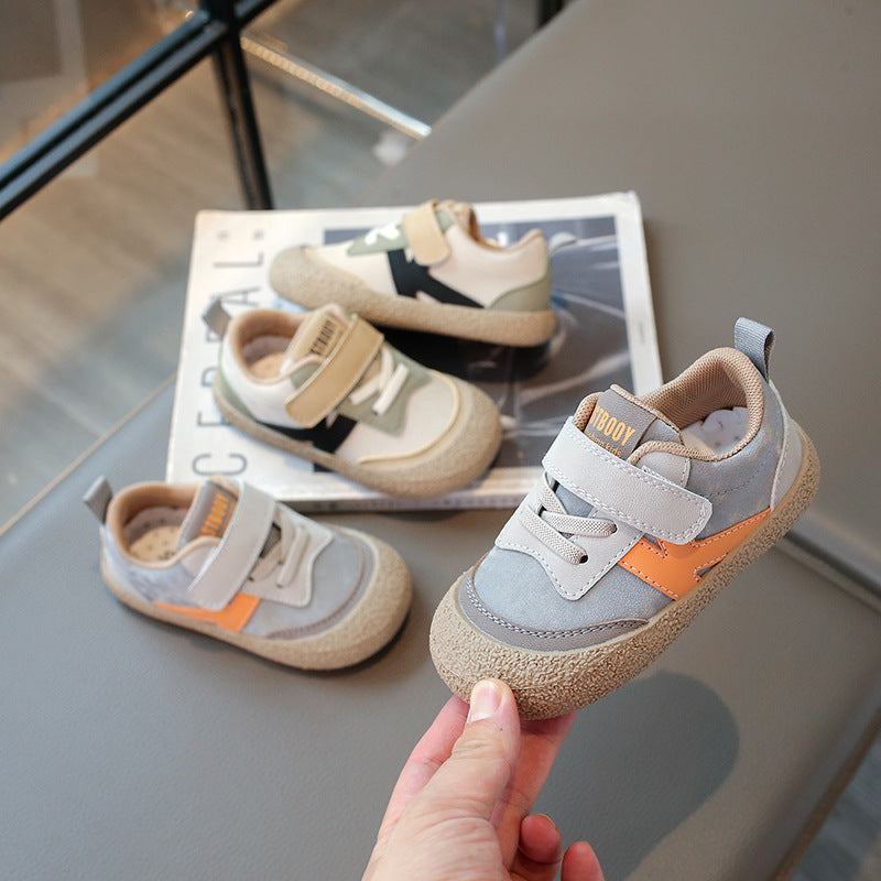 Garçons et filles Velcro-fermeture Sneakers antidérapants