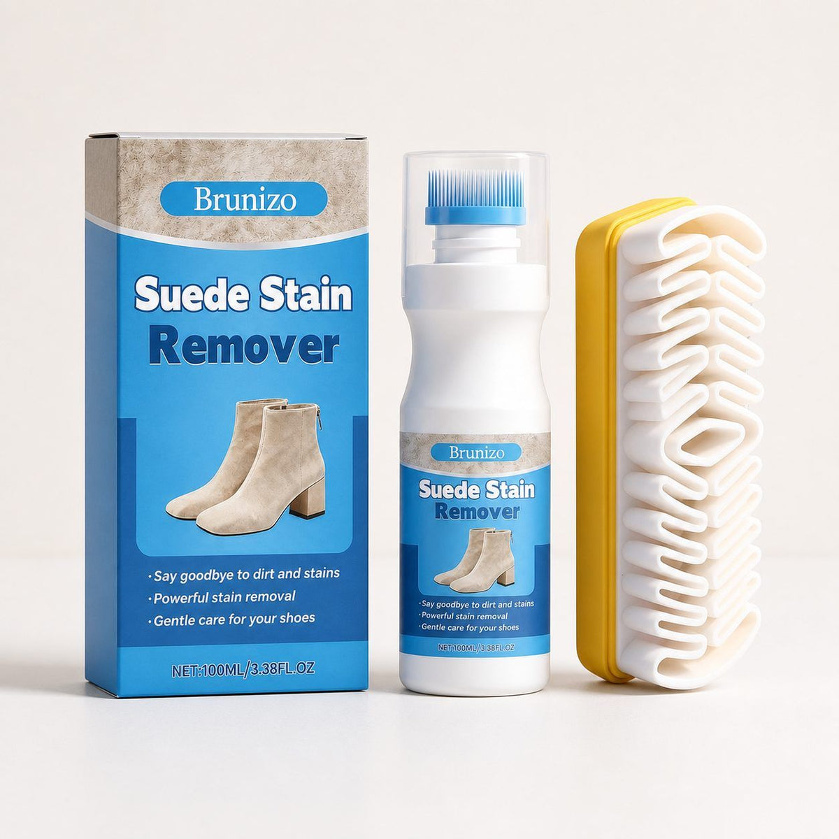 Kit de nettoyage Brunizo Suede