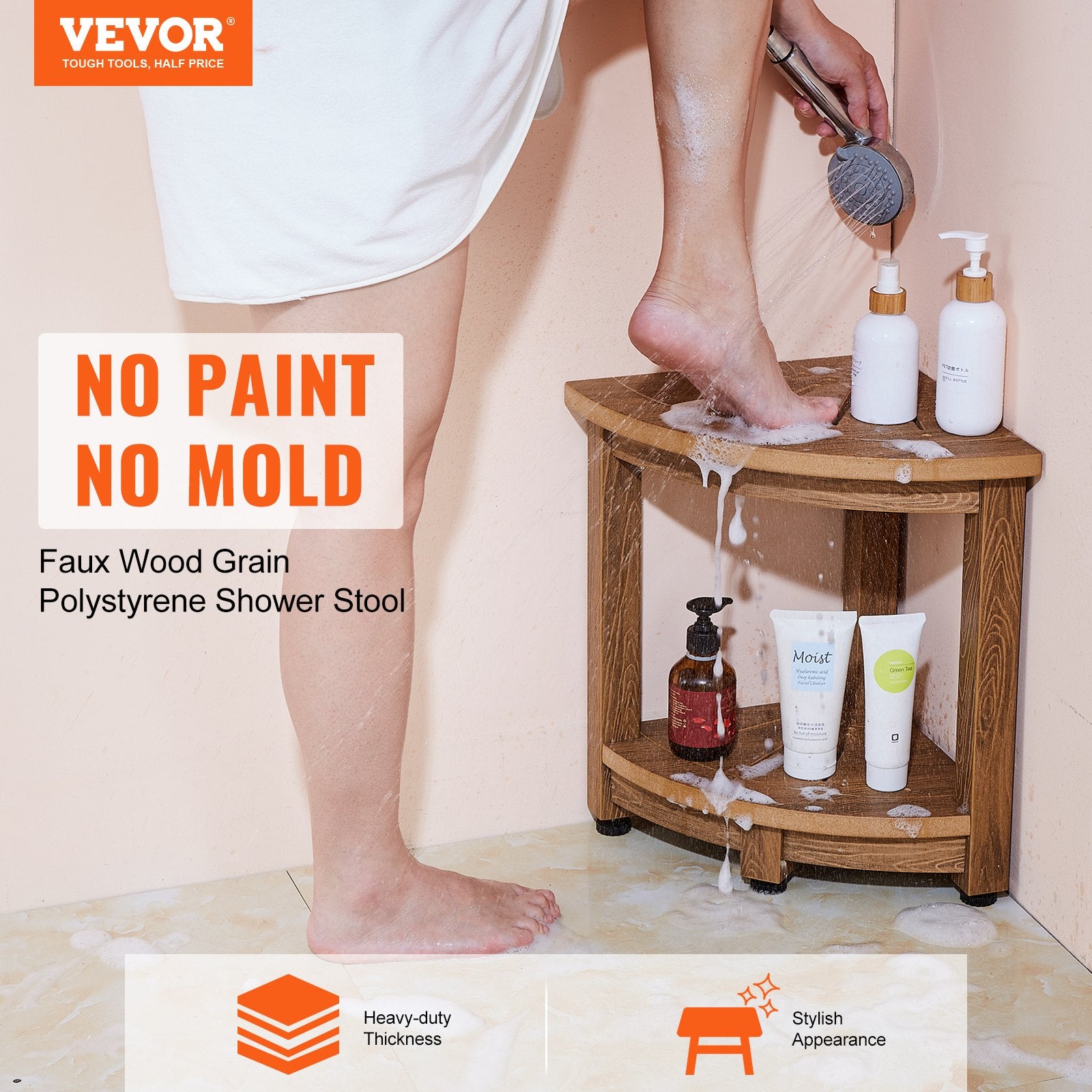 Banc de douche VEVOR Corner