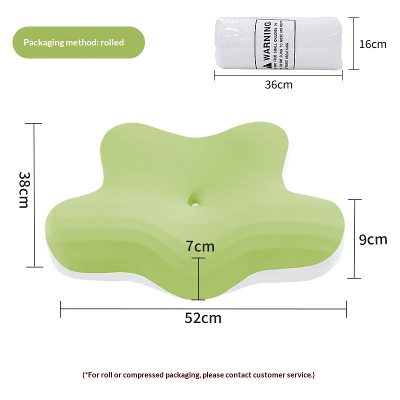 Mémoire Mousse Oreiller Core that Resists Sinking offre un support de pression zéro pour un meilleur sommeil