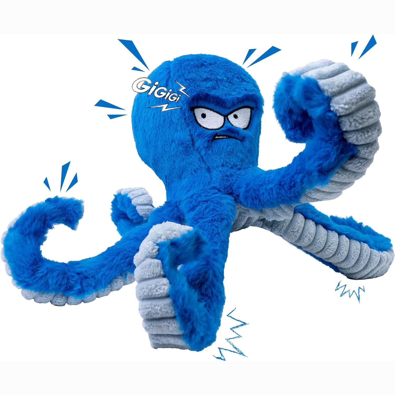 Jouets à mâcher pour chiens farcis Jouets à mâcher gros jouets pour chiens pour les garder occupés Jouets interactifs squeaky Tug