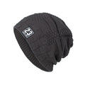 Chapeau de laine tricotée en peluche épaissie pour femmes
