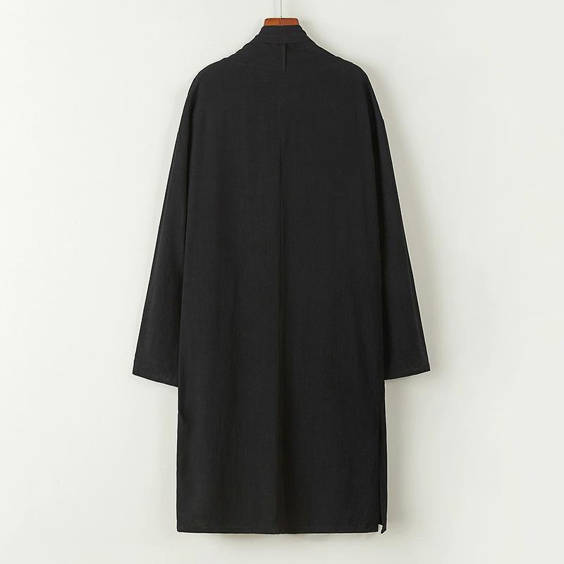 Mandarin homme col de taille moyenne