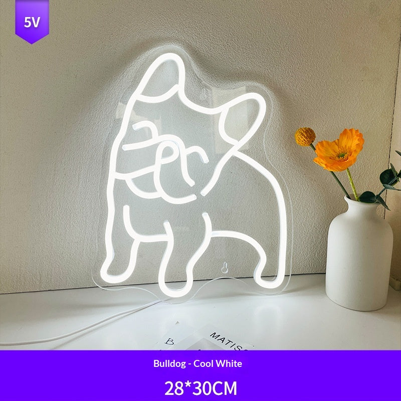 Décor LED acrylique Neon pour les chambres pour enfants