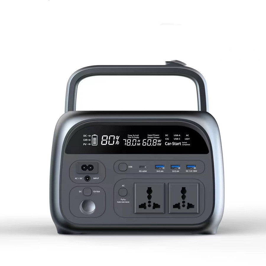 400W source d'énergie extérieure de stockage d'énergie Autoconduit Voyage Lithium fer Phosphate Large