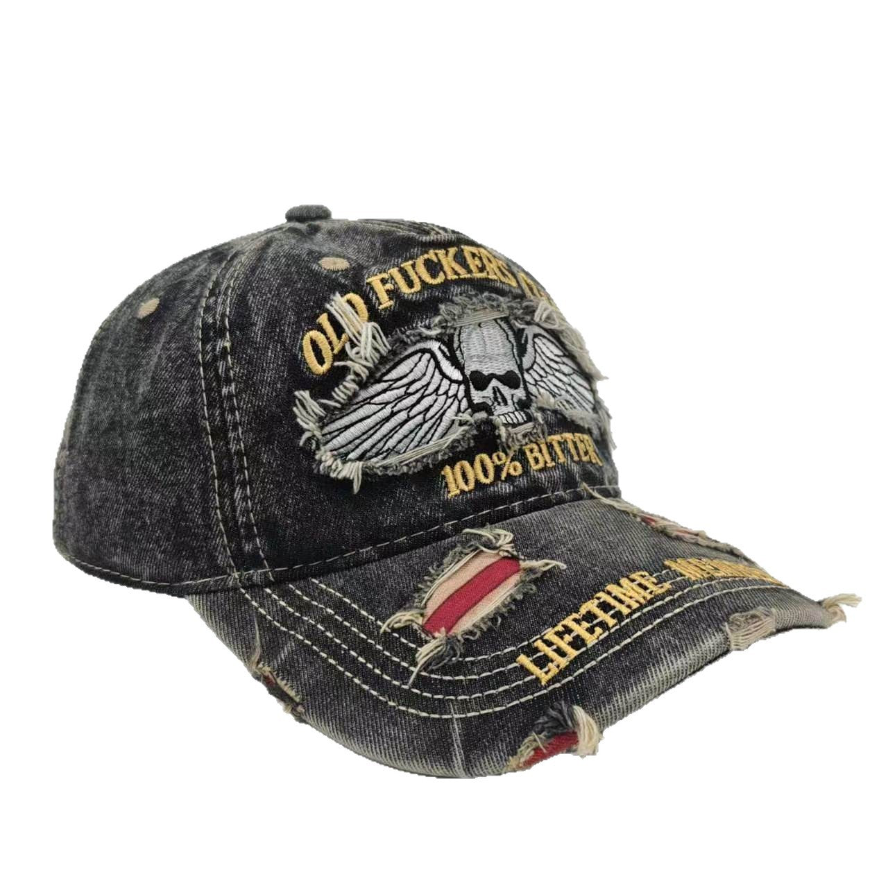 Casquette de baseball brodée de protection solaire