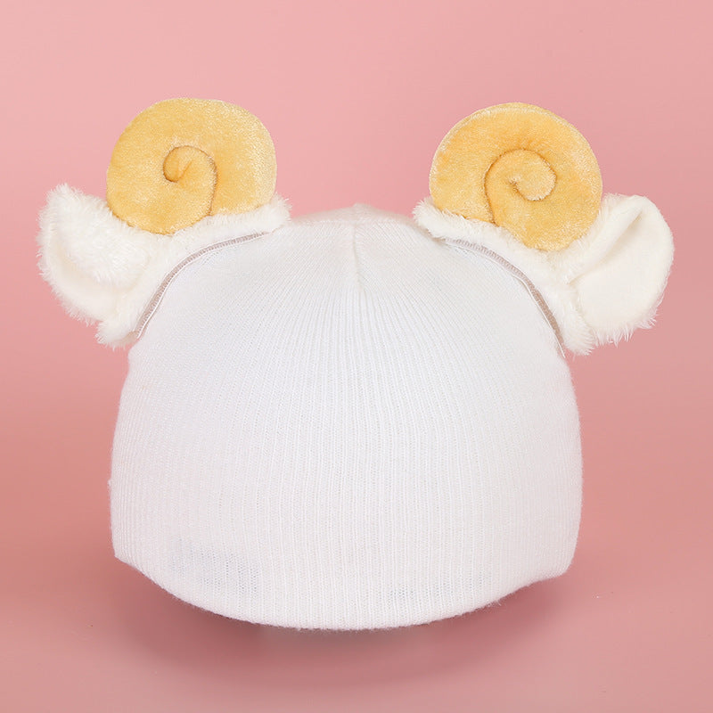 Mignon casque de dessin animé et couverture de chapeau
