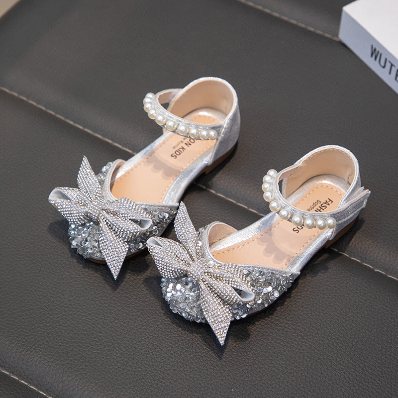Catwalk Show Performance Chaussures Soft Soled Princesse Chaussures