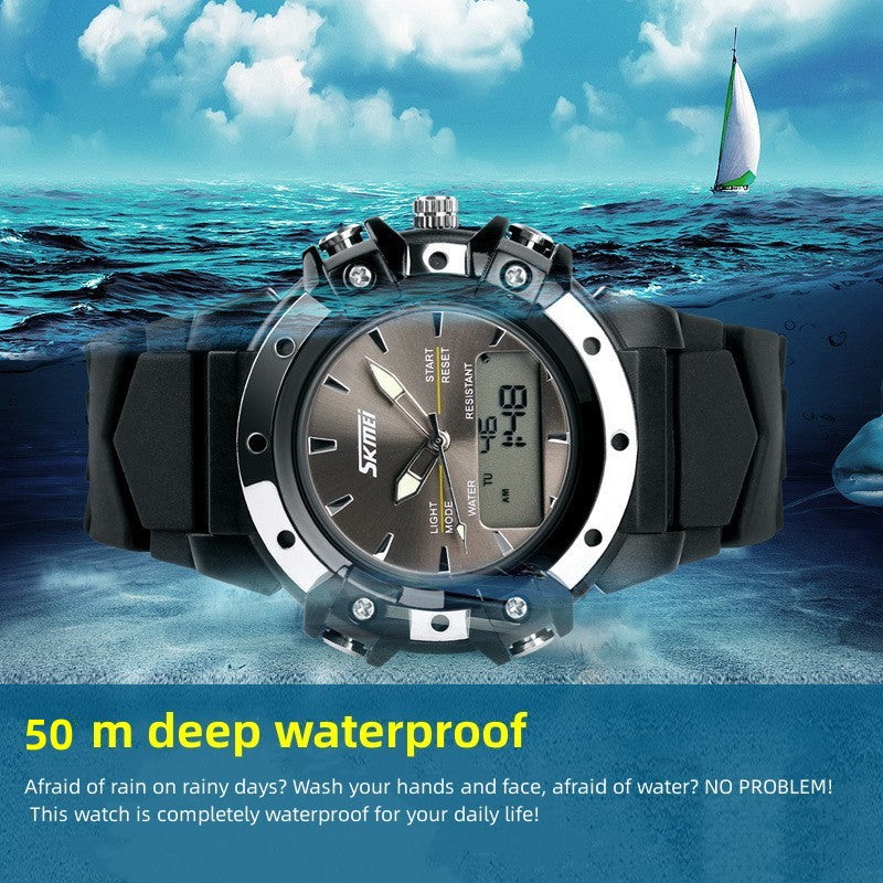 Montre homme Skmei Mode Sports Waterproof Outdoor Watch Homme Student Watch haut de gamme Watc