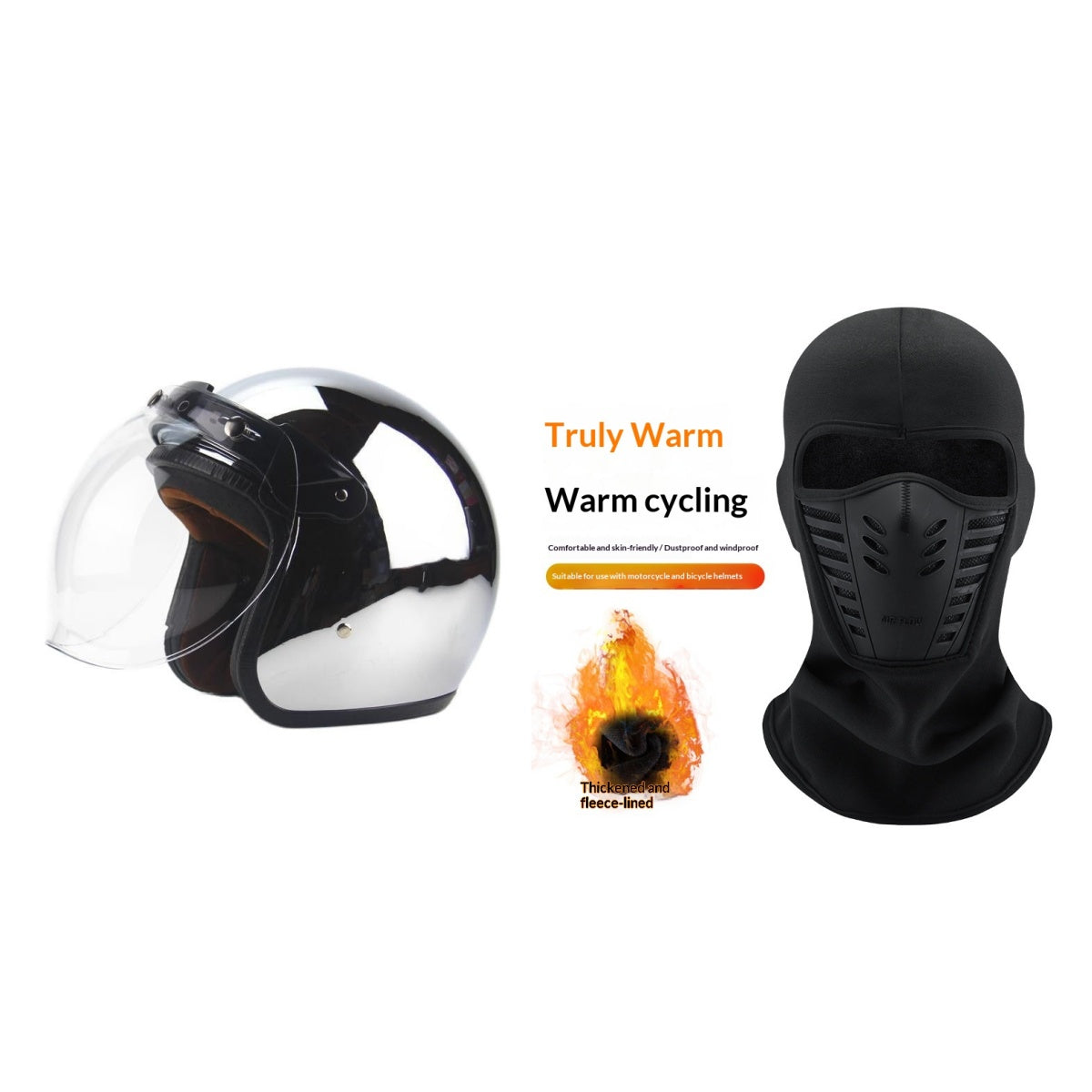 Rétro Batterie Casque de véhicule électrique miroir réfléchissant