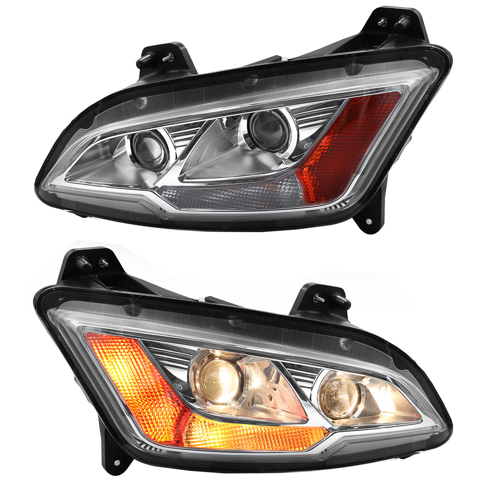 Pair phares Assemblage compatible avec 2022- Peterbilt 579