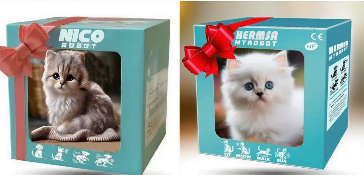 Robot Puppy Poupée en peluche courte