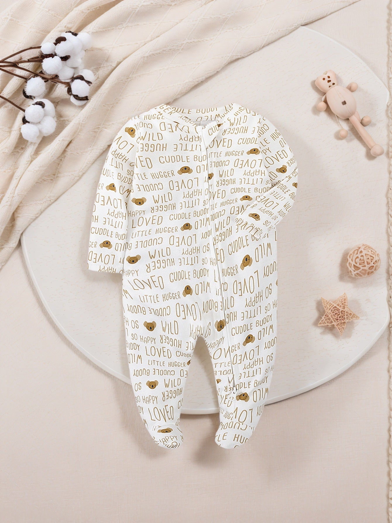 Pyjama à manches longues pour bébé fille