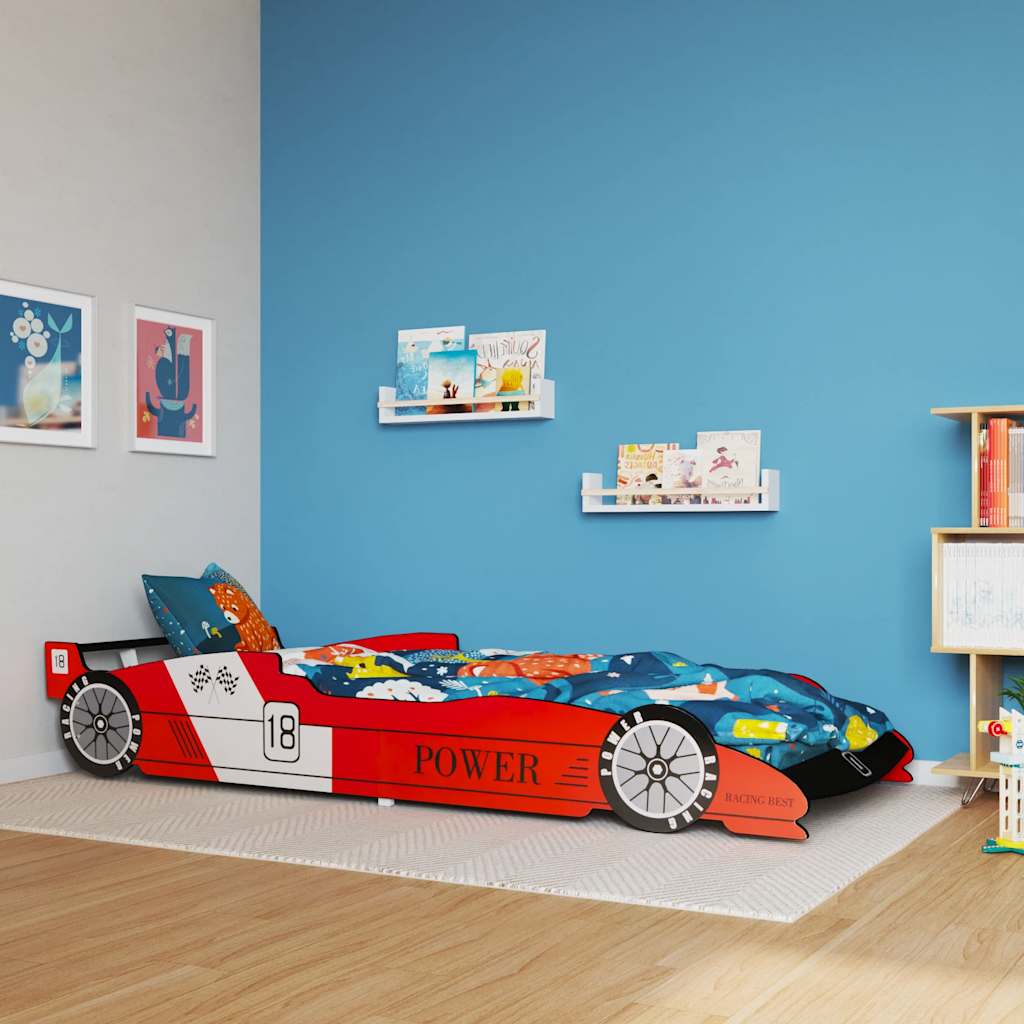 Lit de voiture de course Enfants Lit de voiture de course