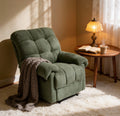 Chaise inclinatrice verte